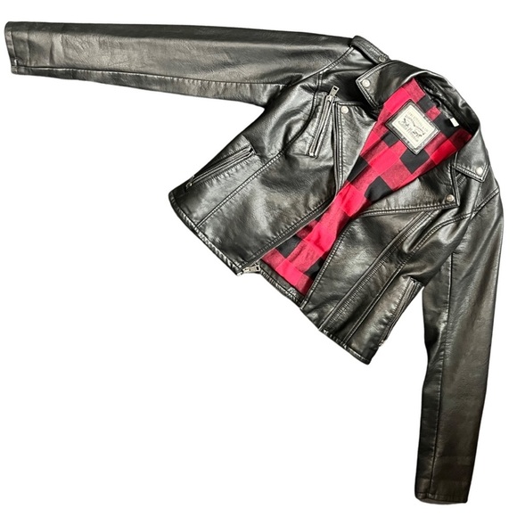 Levi’s Faux Leather Moto Jacket - Picture 6 of 8